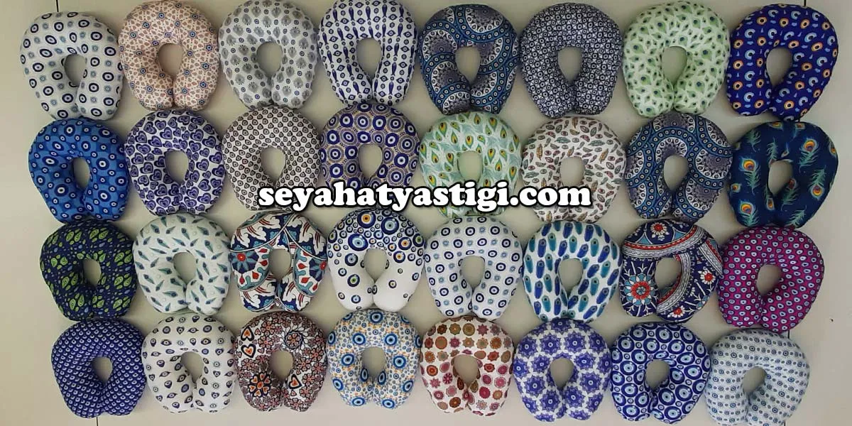 desenli seyahat boyun yastıkları desenli seyahat boyun yastıkları